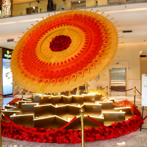 New Gallery of 'Durga Pujo Décor 2025 at Quest – “Shakti Chakra: Circle of Shakti”'