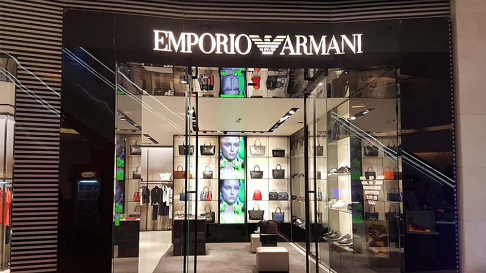 emporio armani showroom near me