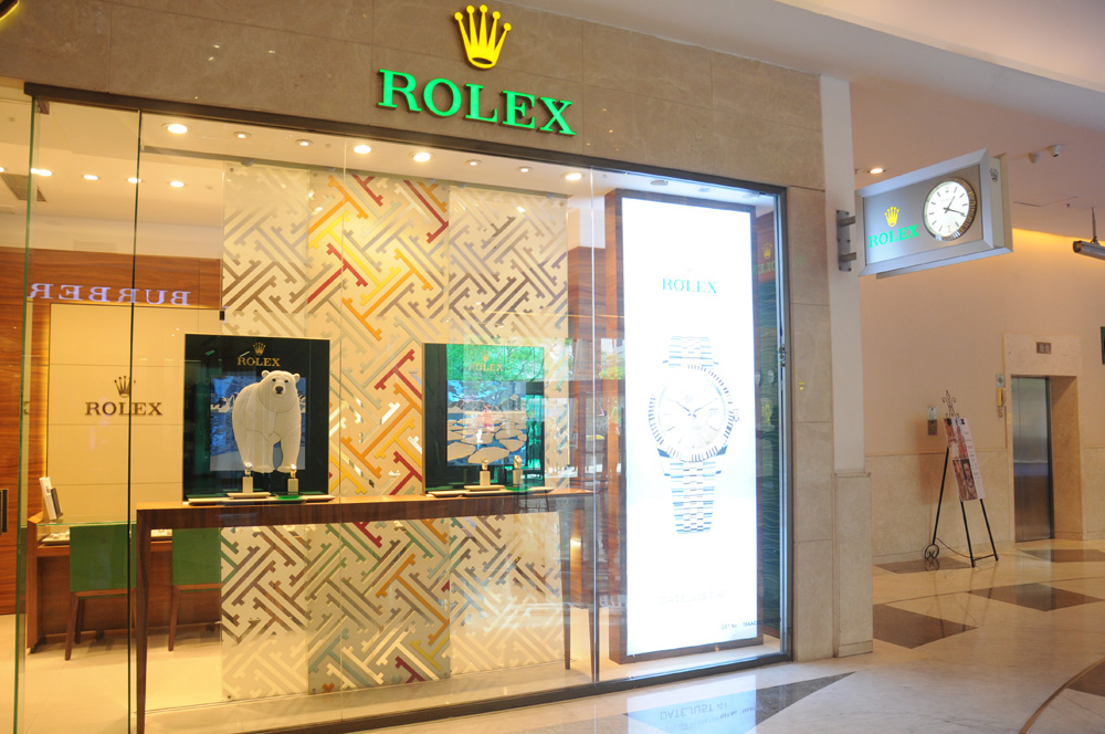 rolex showroom